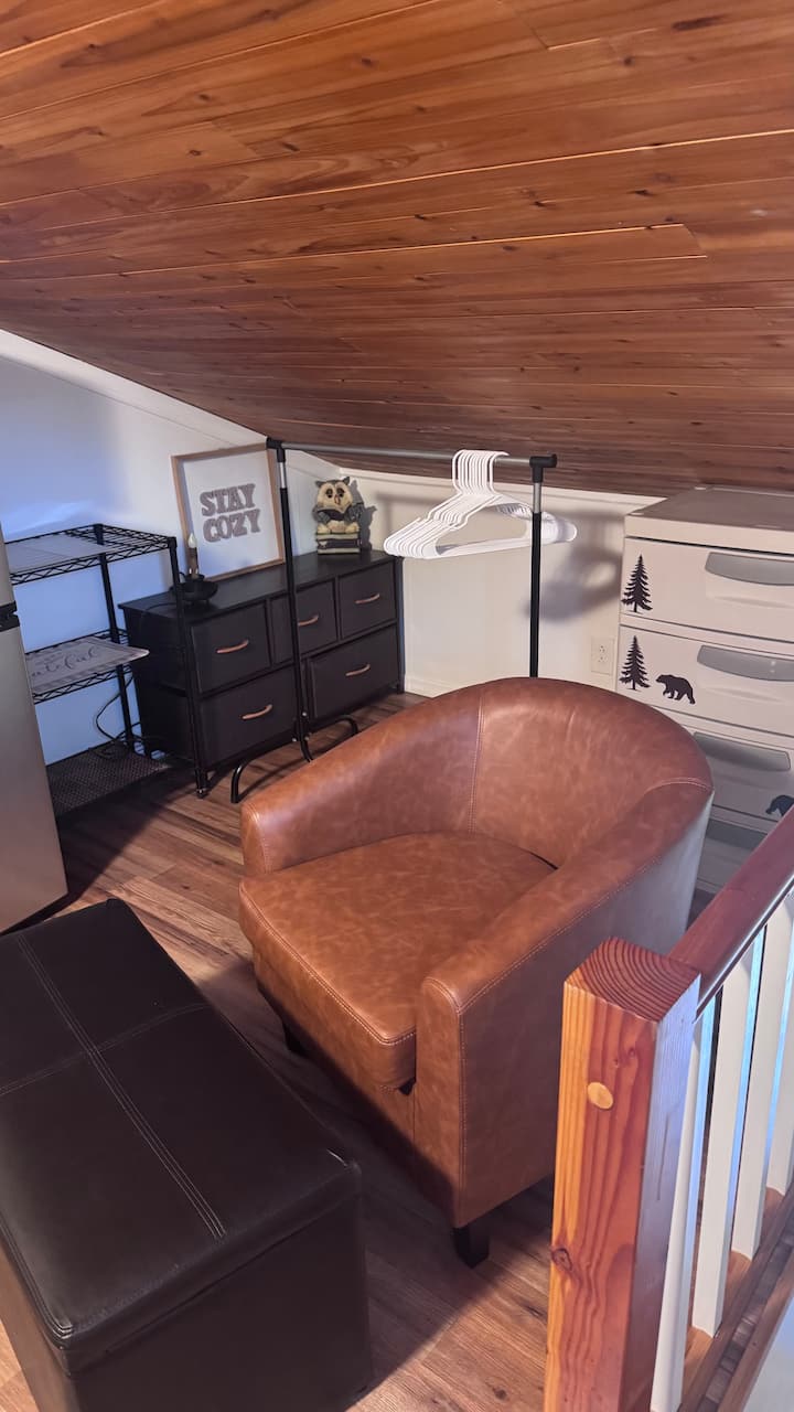 The $99 Cozy Cabin Loft - Port Jefferson, NY