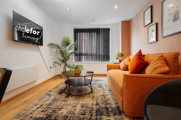 Home Away 2br 2 Bath  Free Parking  Netflix - Liverpool