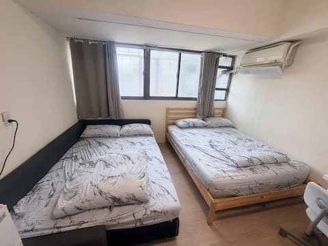 B08 - Newly decorated - Private room - Private bathroom - Monthly rental suite - Shared suite - Near