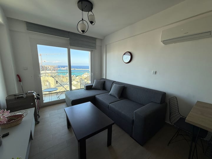 North Residence Girne Merkez 
Deniz Manzaralı 1+1 - 凱里尼亞