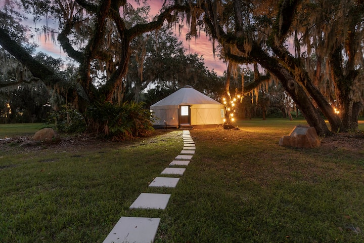 Florida Yurt Escape  Nature + Comfort - Floride