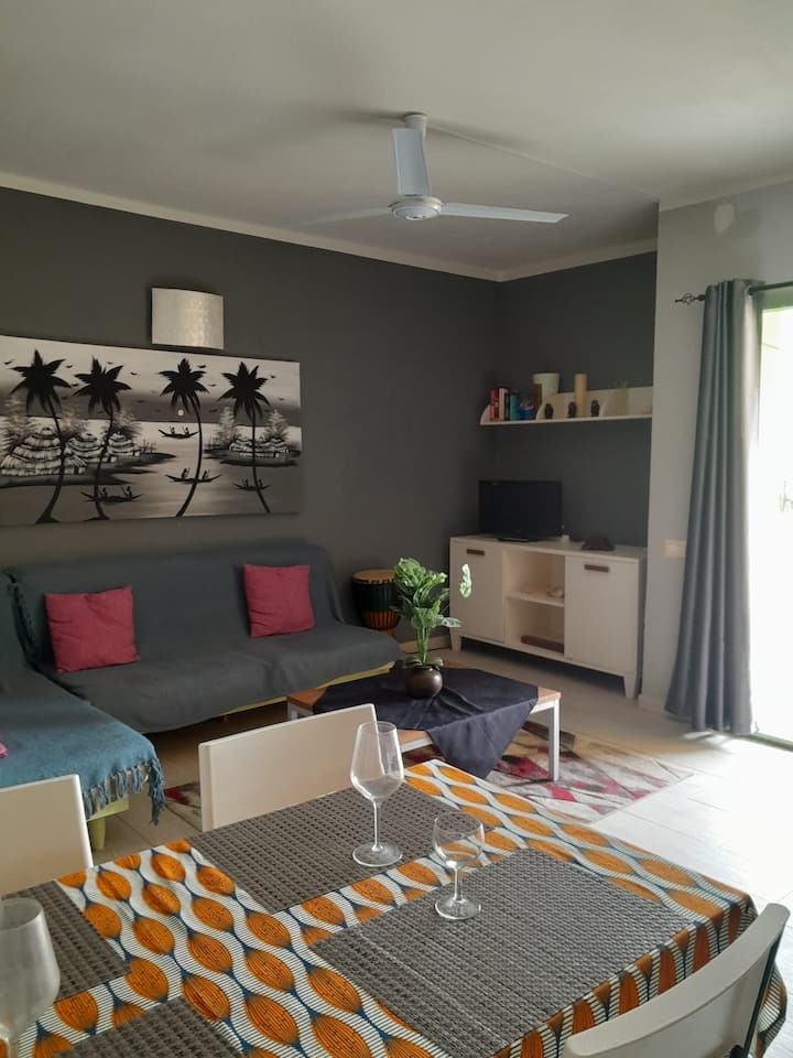 Comfy 2-bedroom Apartment With Pool View - 카보베르데