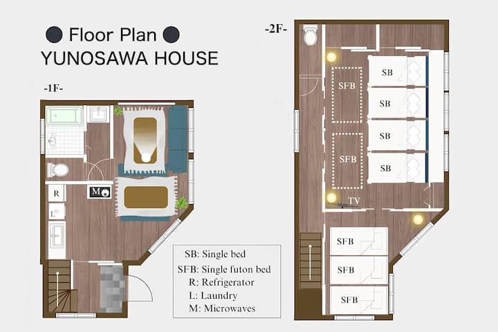 Up To９guests｜entire House Rental｜kotatsu Room! - Kusatsu