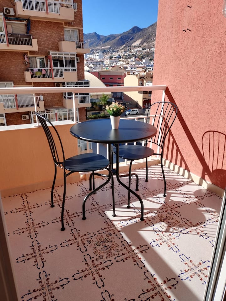 Estudio Blue Sea Costa Del Sol Recep 24 Hs Piscina - 貝納爾馬德納