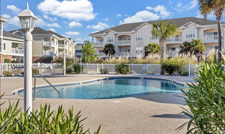 Spacious 2br Condo, First Floor Retreat - Myrtle Beach