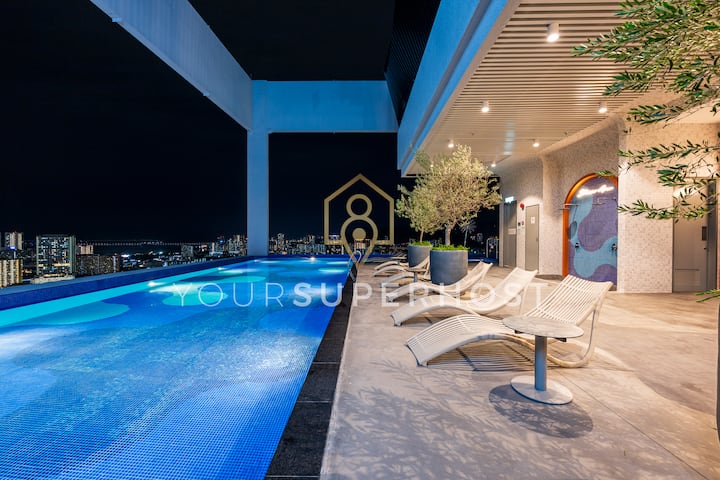 Georgetown【weekly-10%】muji Suite~sky Infinity Pool - 檳城