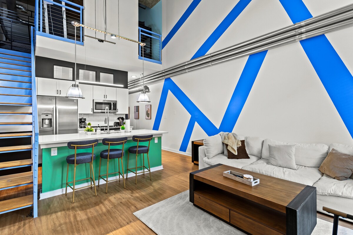 Top Airbnb: Cozy Loft | Walkable Location - Sleeps 10 in Atlantic Station