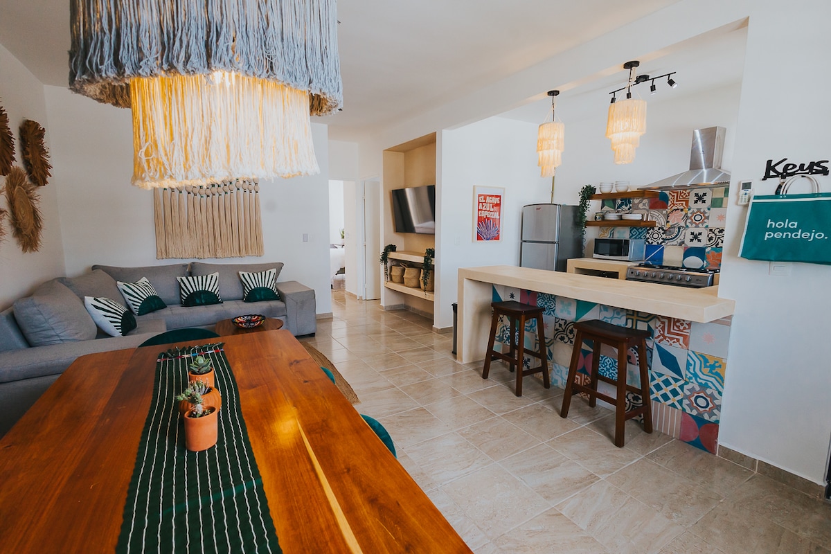 Airbnb con mejor rendimiento: Casa Flor de Oro - 2bdr/pool/bikes en Selva Escondida