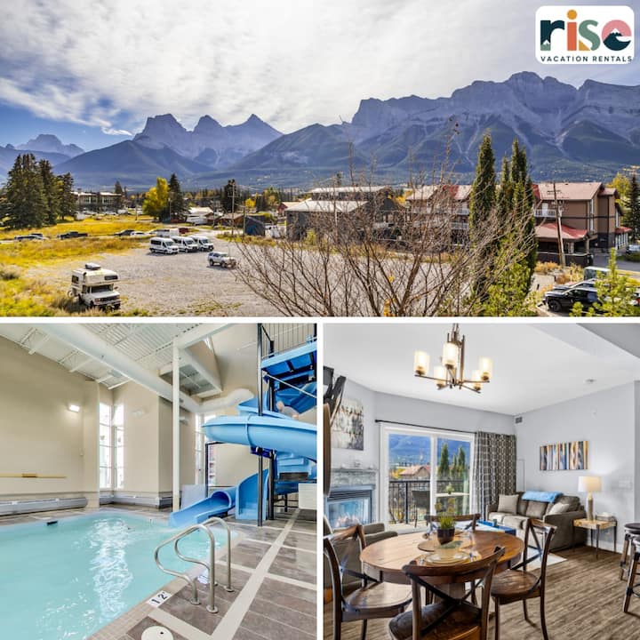 Cozy King Condo| Mountain Views & Resort Perks|bbq - Canmore