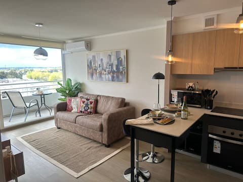 Successful Airbnb property: Cozy apartment at the University of Talca in Talca