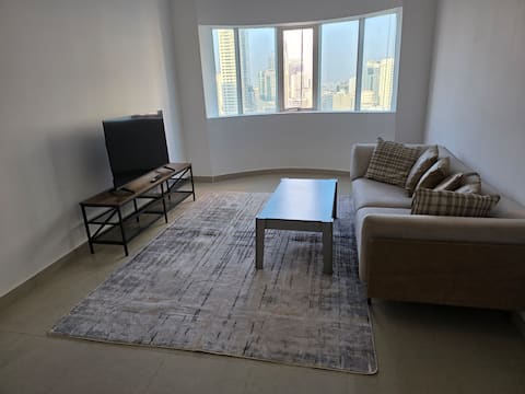 Top Airbnb: City View 1BR | Near Sahara Centre | Near Dubai in Al Qusais Industrial Third