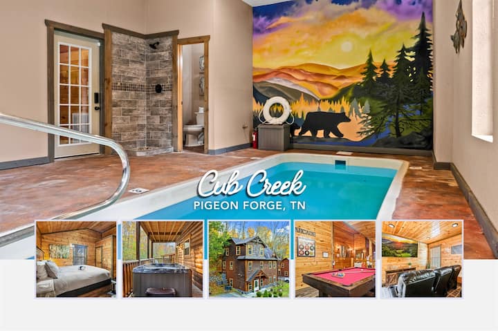 Scenic Cabin Escape • Pool, Hot Tub & Billiards - Pigeon Forge, TN