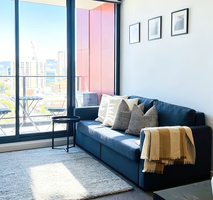 Modern 2b2b City Apartment｜free Parking｜pool｜gym - Adelaide Oval