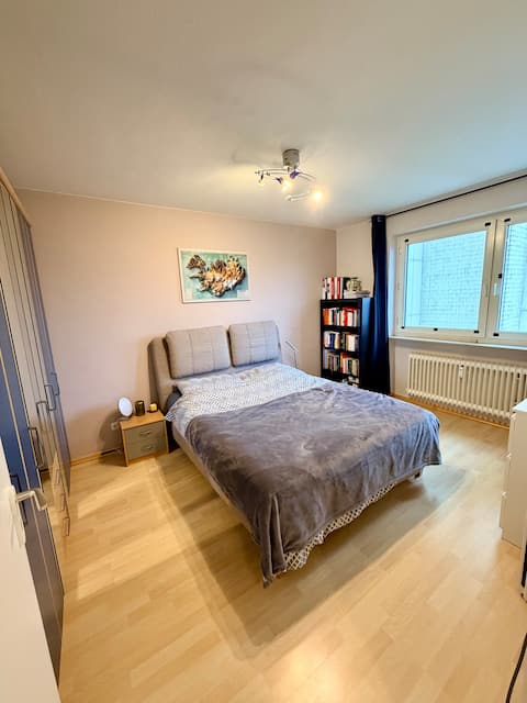 Modern 2-room apartment near the trade fair