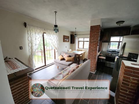 Top performing Airbnb: Quetzalcoatl sweet home in México