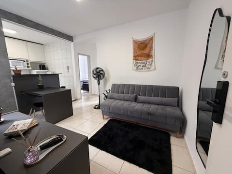 Popular Airbnb listing: New and modern apartment next to Uberlândia Shopping in Uberlândia