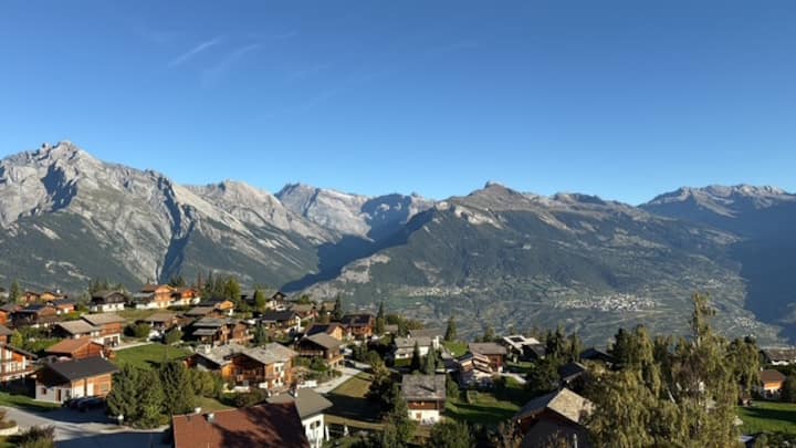 Charme Alpin : 1 Chambre, Piscine & Garage - Nendaz