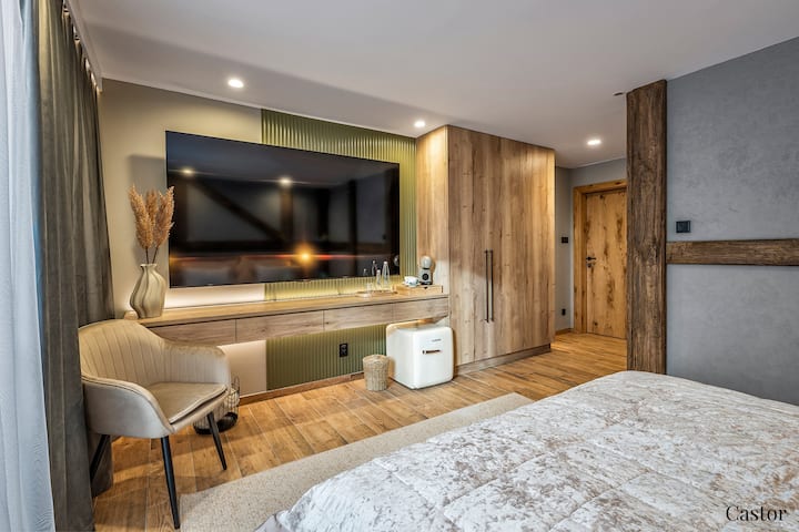 Studio Apartment With Balcony, Chamois Apartments - Starý Smokovec