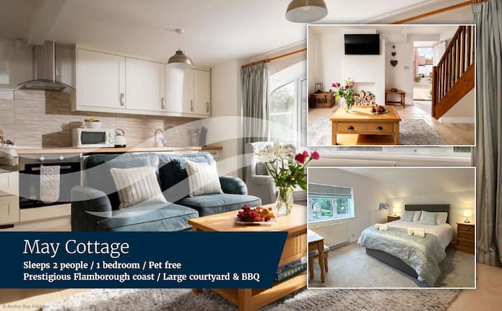May Cottage - Grange Farm- Mediterranean Courtyard - Bridlington