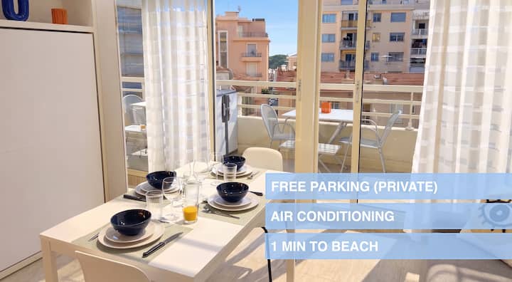 Roquebrune - Parking - Bord De Mer - Terrasse & Ac - Roquebrune-Cap-Martin