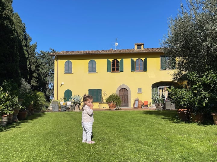 Charming Apt. Leonardo In Tuscan Villa With Pool - Signa