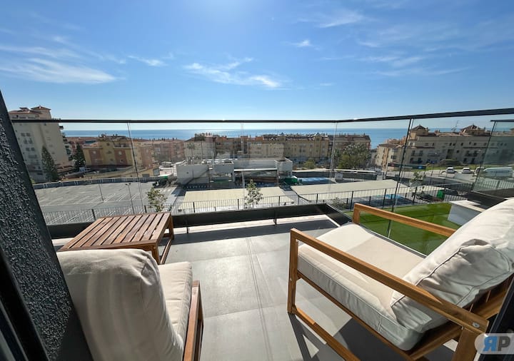 Appartement Orizon Avec Terrasse Et Vue Sur La Mer - Torre del Mar