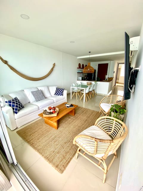 Successful Airbnb property: Caribbean Seaview, Welcoming and Comfortable. in Marbella