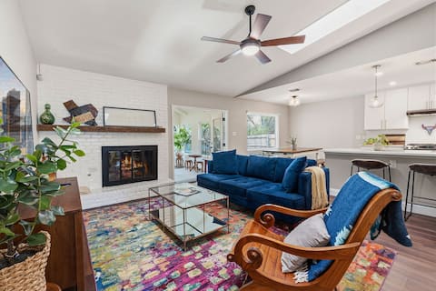 Top performing Airbnb: 4BR retreat near Domain, Q2, breweries, & 20m DT in North Lamar Rundberg