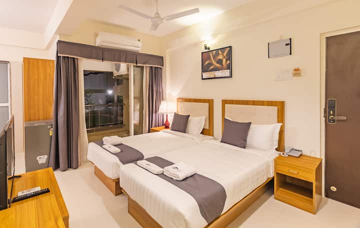 Studio Apartment With Pool, Charvi - Anjuna