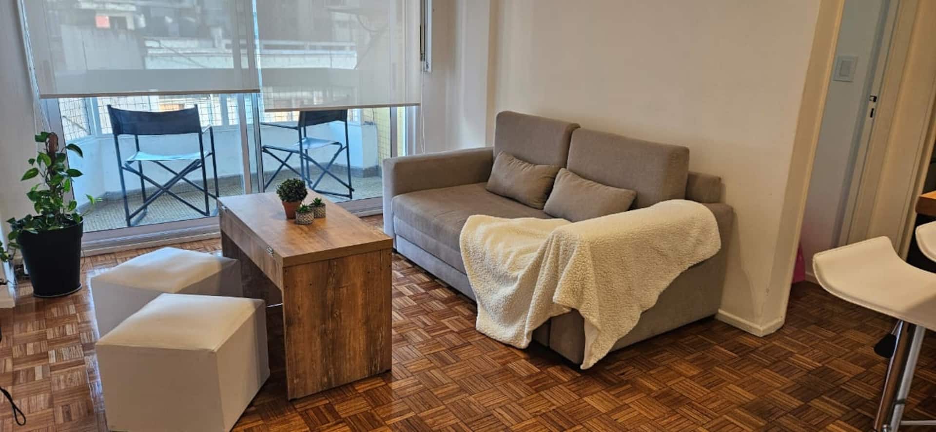 Apartamento com 1 quarto mobiliado em Palermo