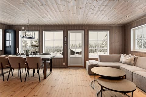 Popular Airbnb listing: Top of Furutangen View - ski-in/out - playroom in Åmot