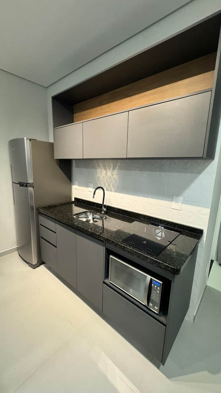 Studio Moderno, Centro Da Cidade-ar-condicionado 3 - Poá