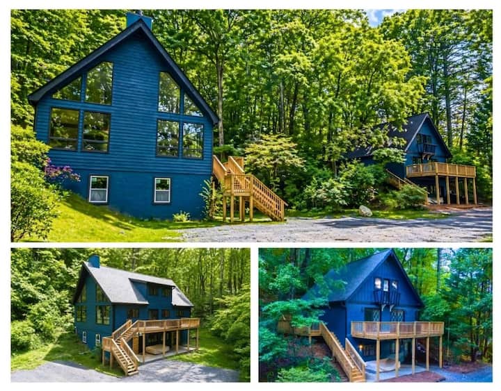 Summit Ber Weg | 2 Cabin Helen Retreat | Sleeps 40 - Cleveland, GA