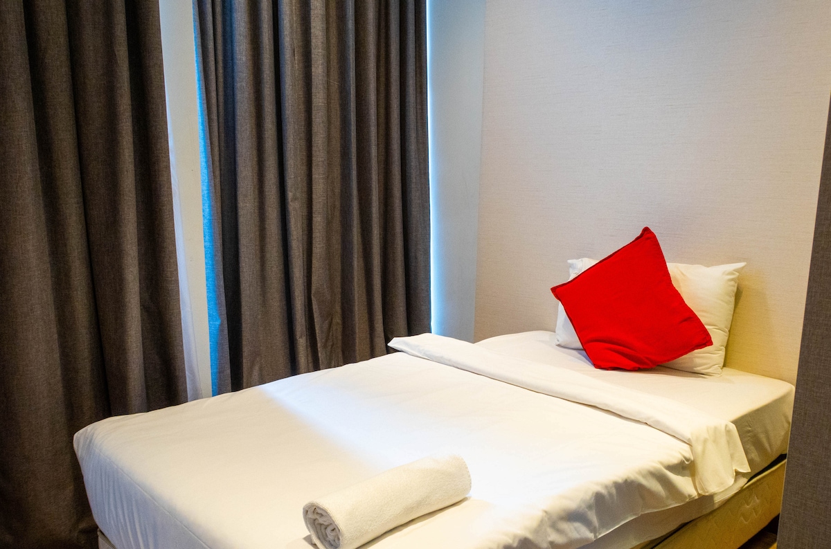 2卧室·Expressionz 2卧室吉隆坡城中城景观家庭套房，靠近地铁