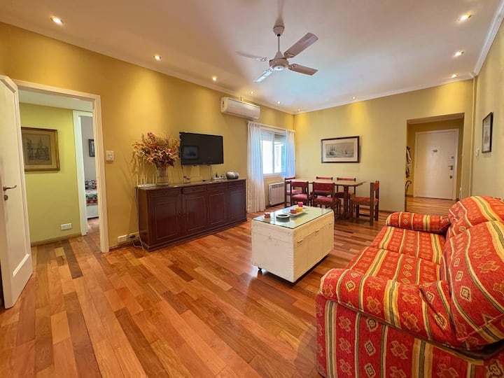 Departamento de 3 ambientes con balcón en San Nicolás