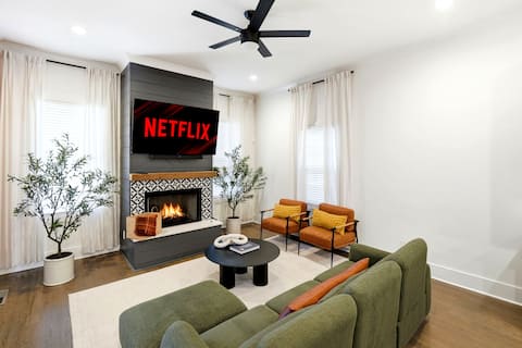 Popular Airbnb listing: Peach State Escape | Theater + Mins to World Cup in Peoplestown