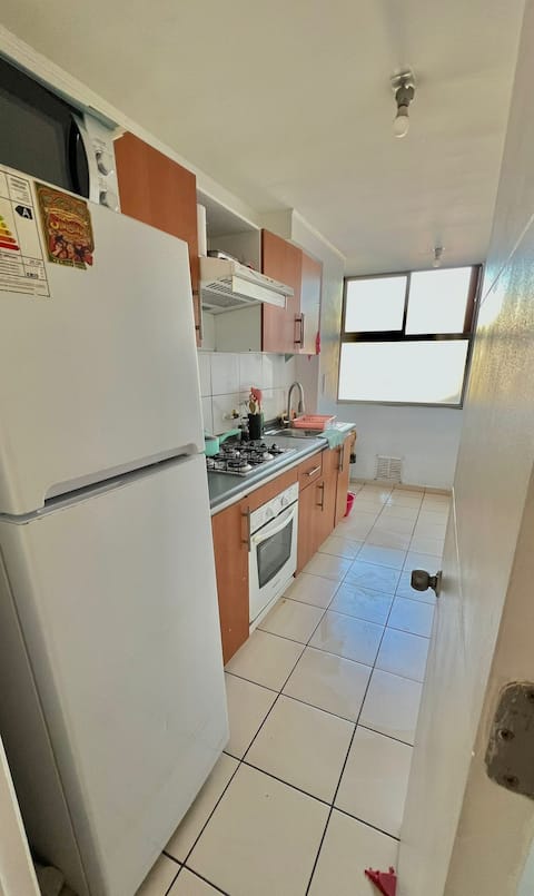 Top performing Airbnb: 3 Bedroom Apartment steps from Gruta Lourdes Metro in Quinta Normal