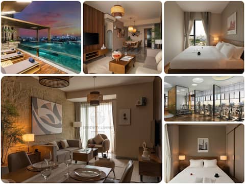 Saigon-Inspired 3BR/2WC • D1 • GYM • InfinityPool