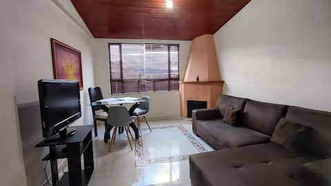 Top performing Airbnb: 302, Spacious apartment at the entrance to Chia. in Chía
