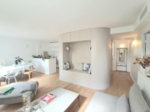 Annonce Airbnb populaire: Nice 55 m² apartment + parking à Boulogne Billancourt