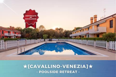 Residence with pool - 4 min walking from the beach