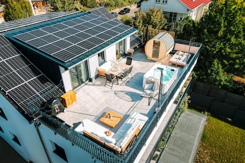 Luxury apartment in Backnang with wellness