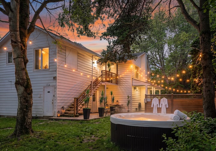 Le Luna - Mont-tremblant/private Spa/firepit/bbq - Mont-Tremblant