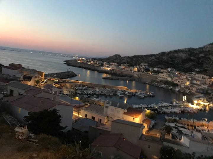 Maison Les Goudes - Belle Vue Mer - Bail Mobilité - Marsella