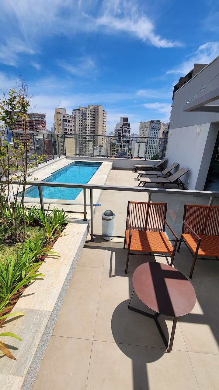 Apto Centro C/ar-50 M Do Metrô República/sta Casa. - São Paulo