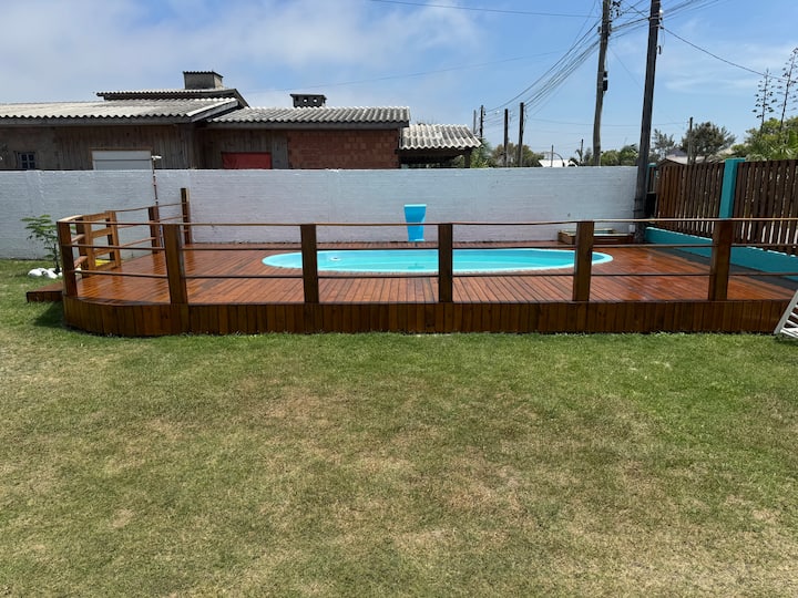 Casa Com Piscina Na Praia Capão Da Canoa - Capão da Canoa