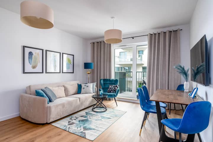 Business & City Break•wola•balkon•tv 55" - Varsovie
