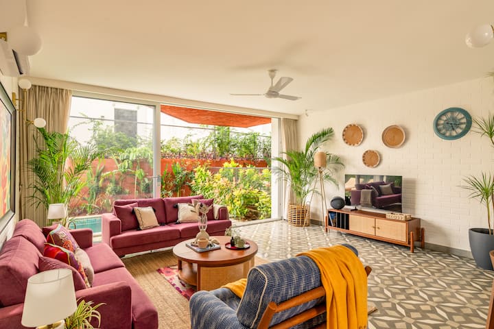 El Volar – Luxury Private Pool Apt In Nerul, Goa - Goa