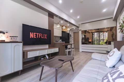 Emerald Celadon Apartment – Interior View, 2 Bedrooms plus 1