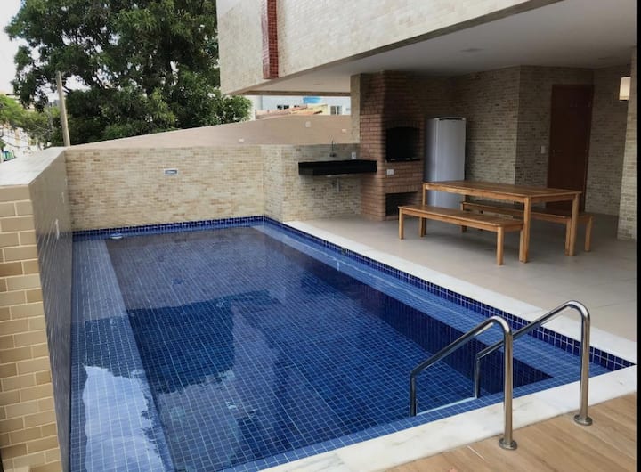 Quarto E Sala A Poucos Metros Da Praia De Jatiúca. - Maceió